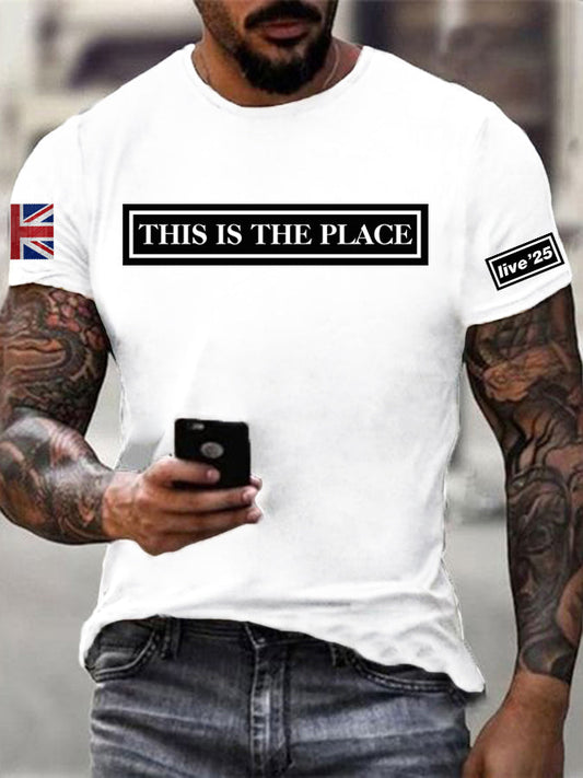 Men's Live '25 Tour Cotton Short-Sleeved T-shirt