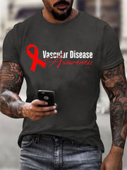 Men's September National Vascular Disease Awareness Month T-Shirt