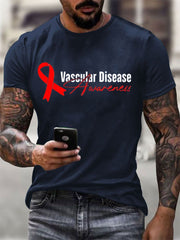 Men's September National Vascular Disease Awareness Month T-Shirt