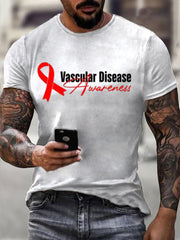 Men's September National Vascular Disease Awareness Month T-Shirt