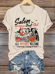 Women's Witches Salem Book Club Print T-Shirt