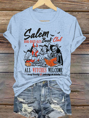 Women's Witches Salem Book Club Print T-Shirt