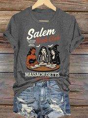 Women's Witches Salem Book Club Print T-Shirt