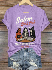 Women's Witches Salem Book Club Print T-Shirt