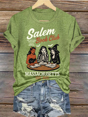 Women's Witches Salem Book Club Print T-Shirt