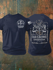Men's This Pastor Has An Awesome Short-sleeved T-shirt