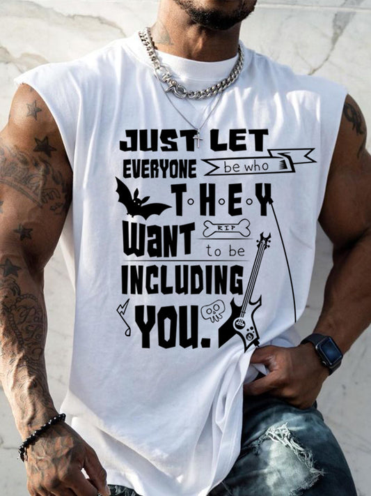 Men's Prince Of Darkness Quote vests