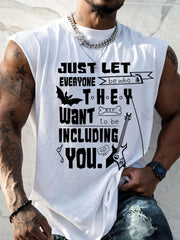 Men's Prince Of Darkness Quote vests