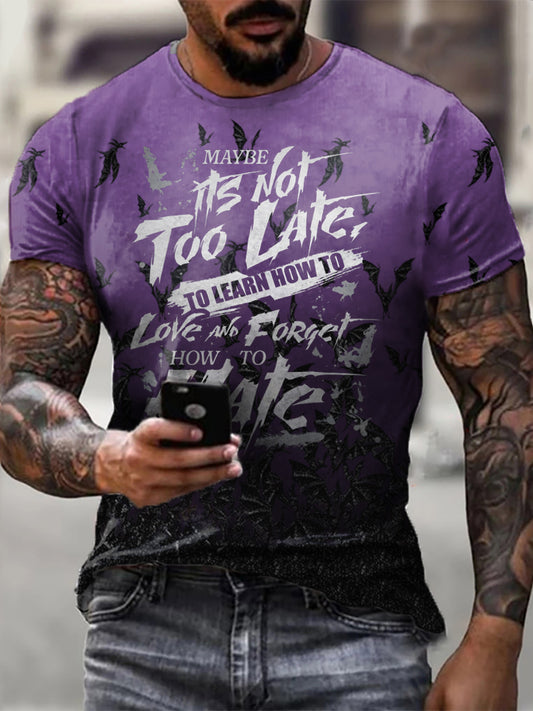 Men's Prince Of Darkness Quotes Print short sleeves t-shirt