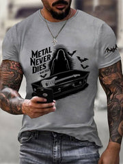 Men's Prince of Darkness Printed Casual T-Shirt