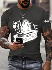 Men's Prince of Darkness Printed Casual T-Shirt