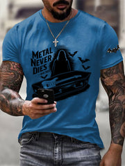 Men's Prince of Darkness Printed Casual T-Shirt