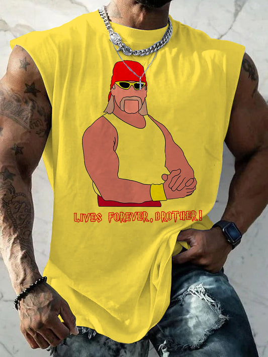 Men's Lives Forever,Brother! R.I.P Legend! Memorial Tank Top