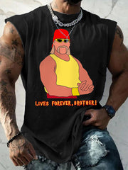 Men's Lives Forever,Brother! R.I.P Legend! Memorial Tank Top