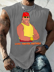 Men's Lives Forever,Brother! R.I.P Legend! Memorial Tank Top