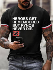 Men's In Memory Of No.23 Short-sleeved T-shirt