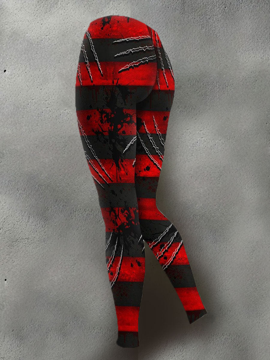 Women's Halloween Horror Nightmare Printed Leggings