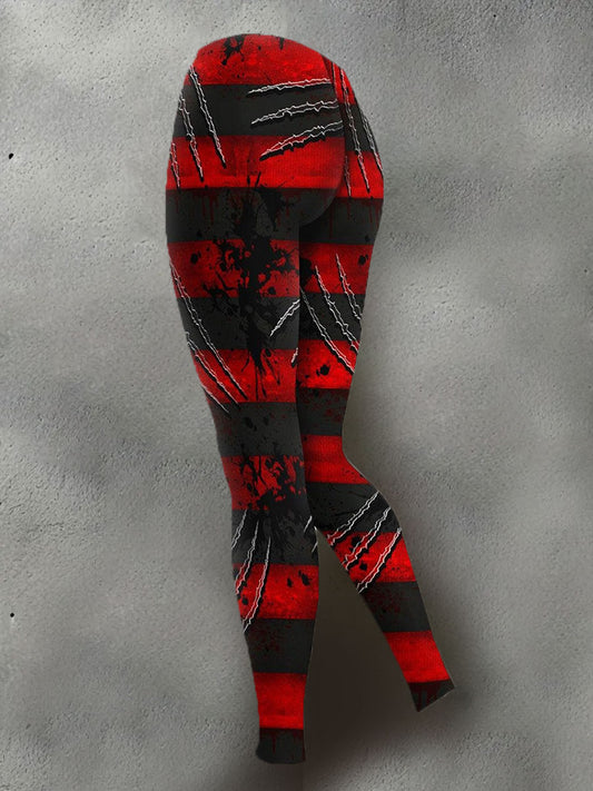 Women's Halloween Horror Nightmare Printed Leggings
