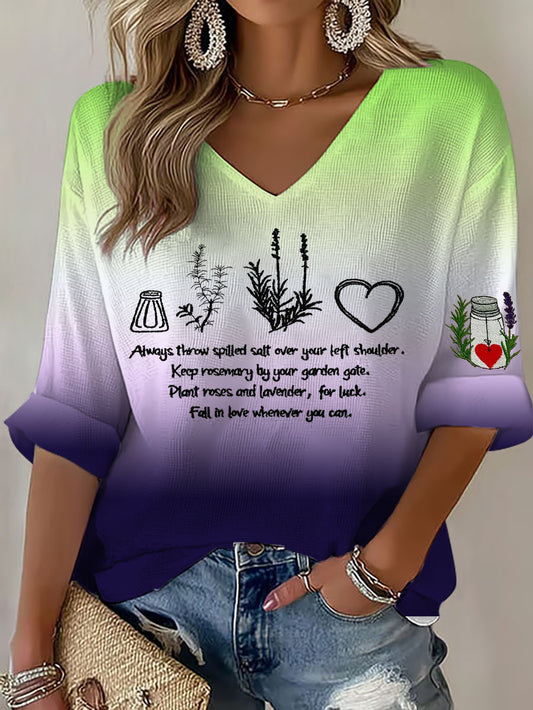 Women's Midnight Margaritas Halloween Funny Printed Waffle T-shirt