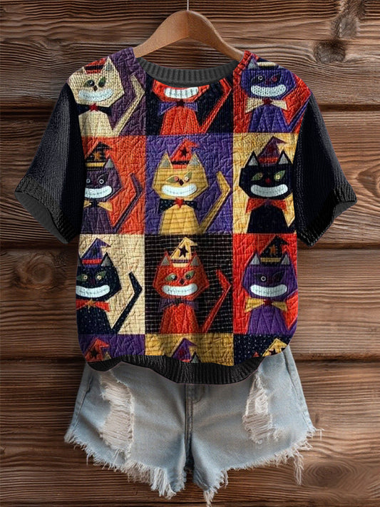 Women's Halloween Cozy Knit Sweater