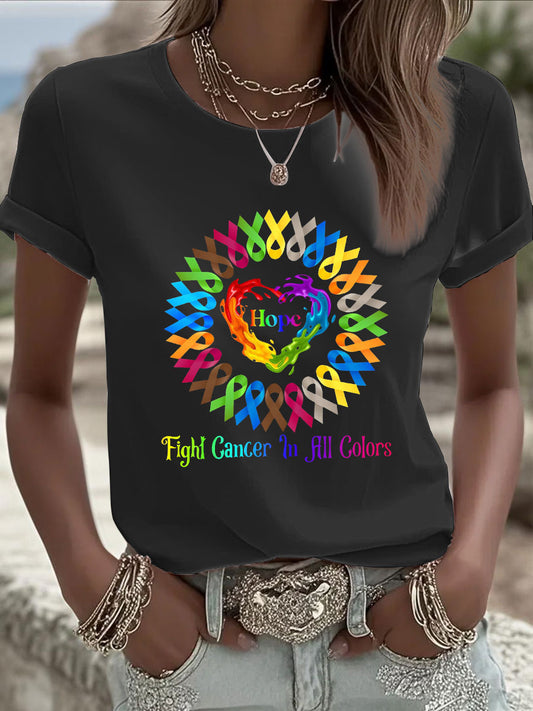 Women's Fight Cancer T-Shirt