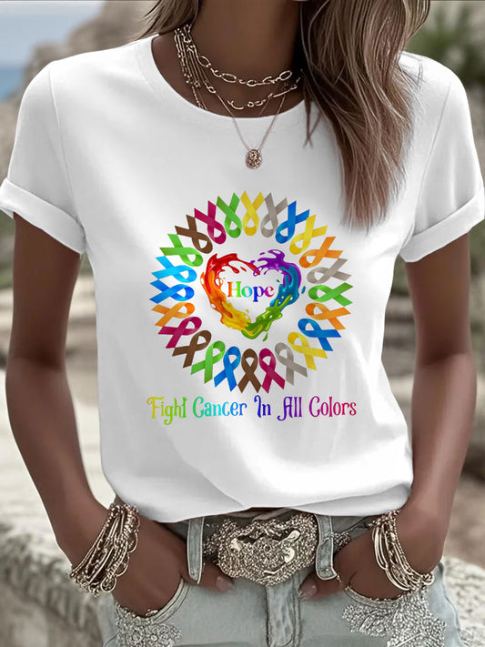 Women's Fight Cancer T-Shirt