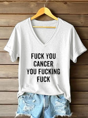 Women's Fight Cancer T-Shirt