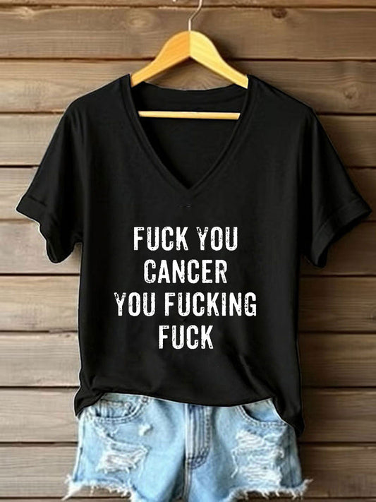 Women's Fight Cancer T-Shirt
