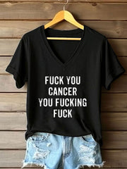 Women's Fight Cancer T-Shirt