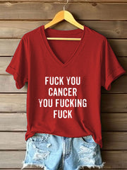 Women's Fight Cancer T-Shirt
