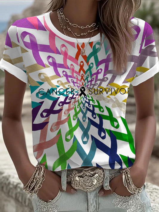 Women's Fight Cancer T-Shirt